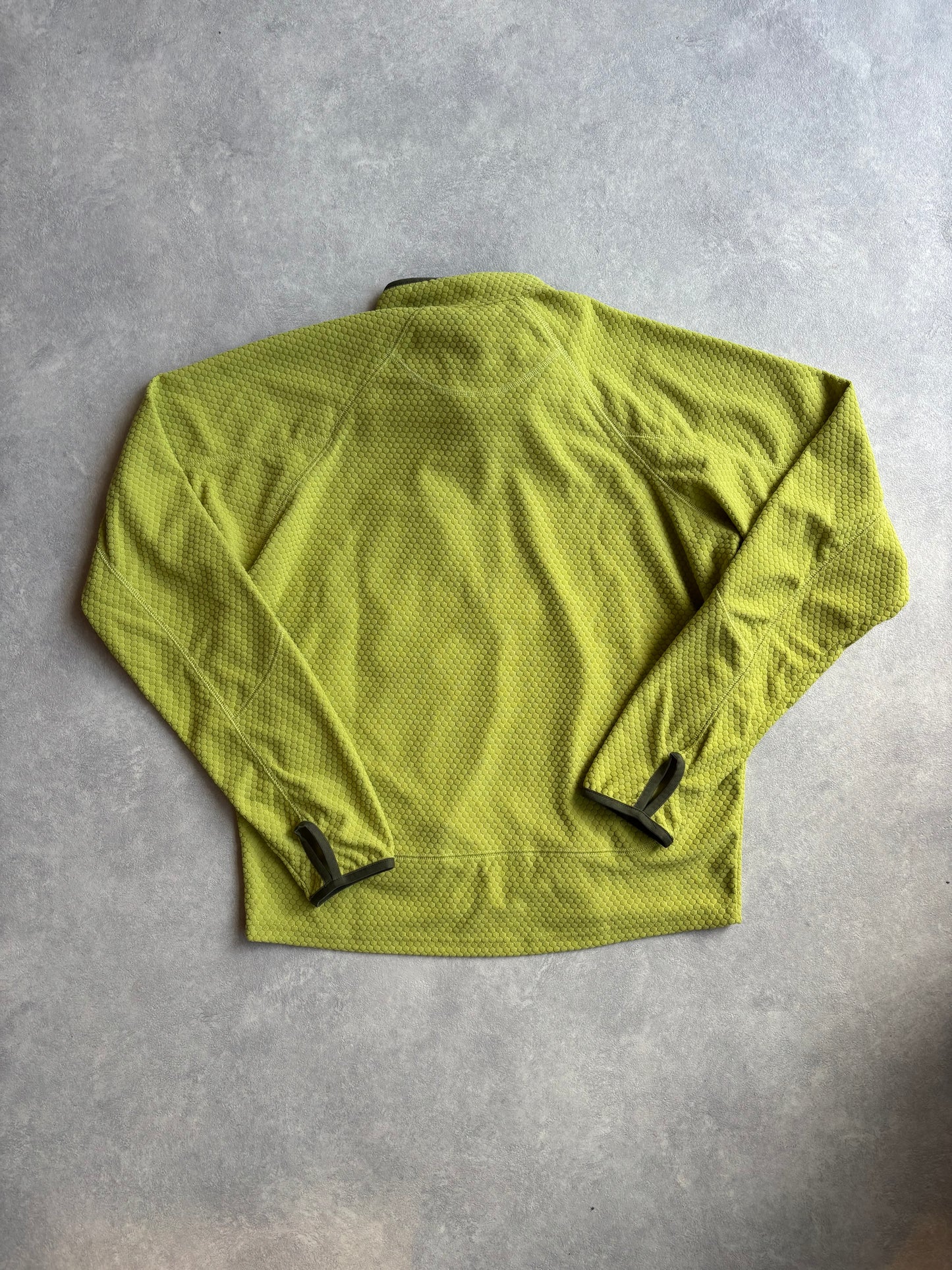 PALACE RUN IT 1/2 ZIP THERMAL TRACK JACKET THE DEEP GREEN