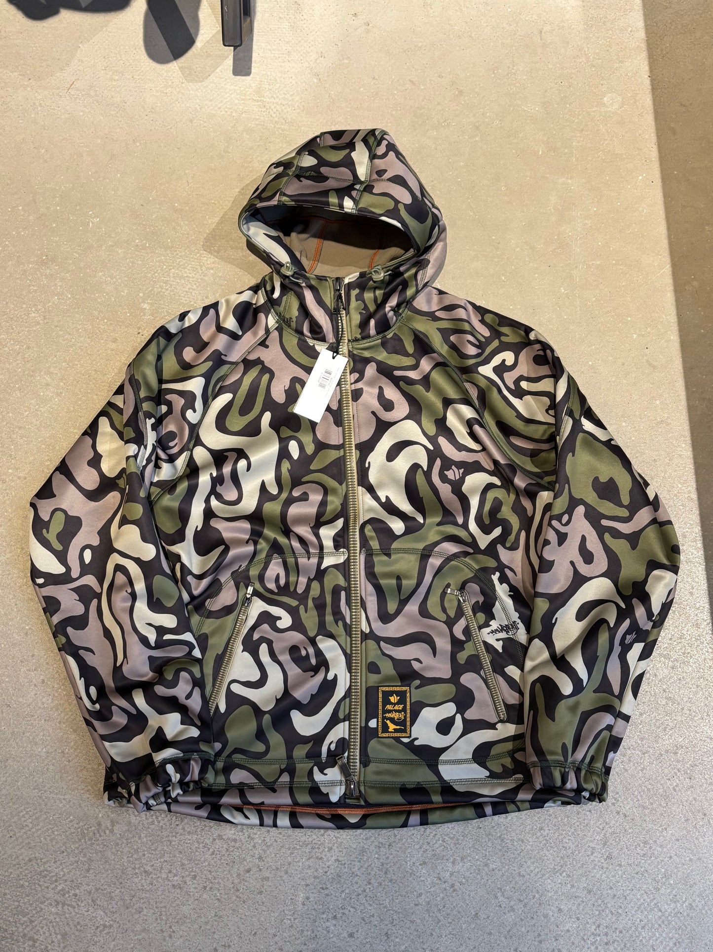 Palace X Maharishi Ninja Soft Shell Jacket Camo XL