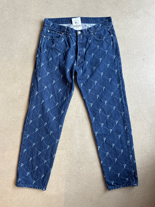 Patta Laser Print Jeans 34/34