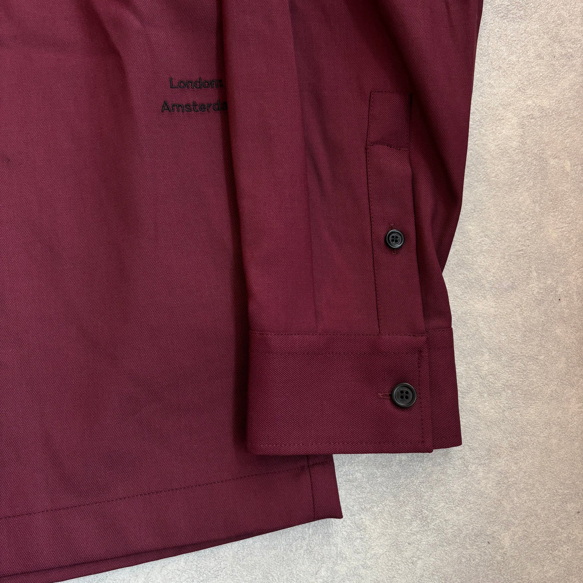 Burberry x Pop Trading Company Hillside Zip Shirt XL