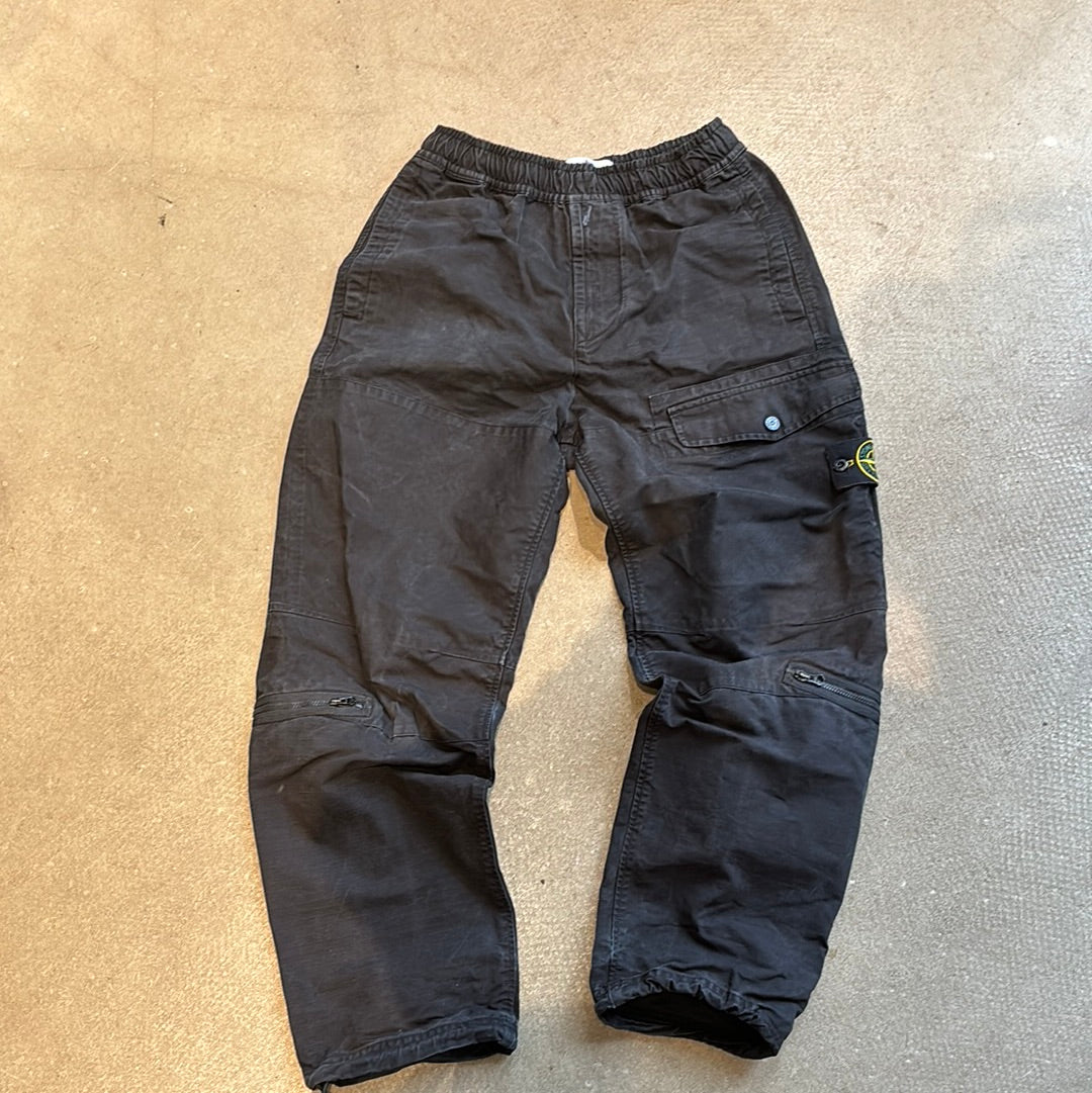 Stone Island Cargo Pants Black 26