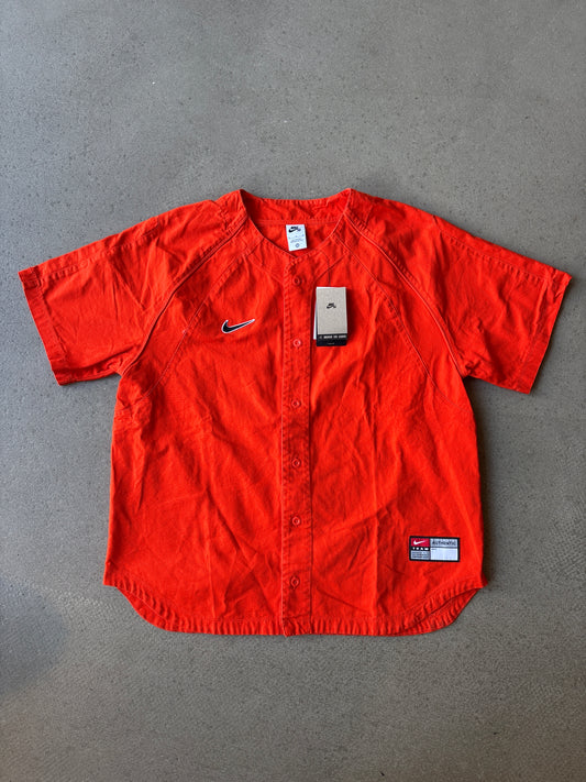 Nike SB x MLB Skate Baseball Jersey Team Orange XL