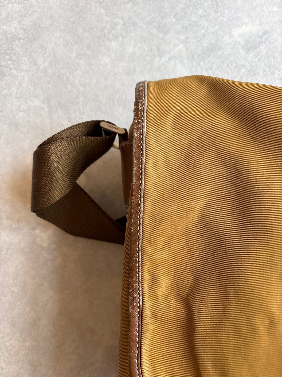 Prada Messenger Bag Mustard