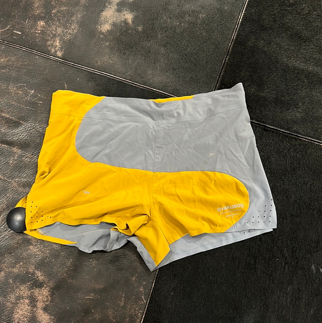 Nike Dry Fit Shorts Yellow L