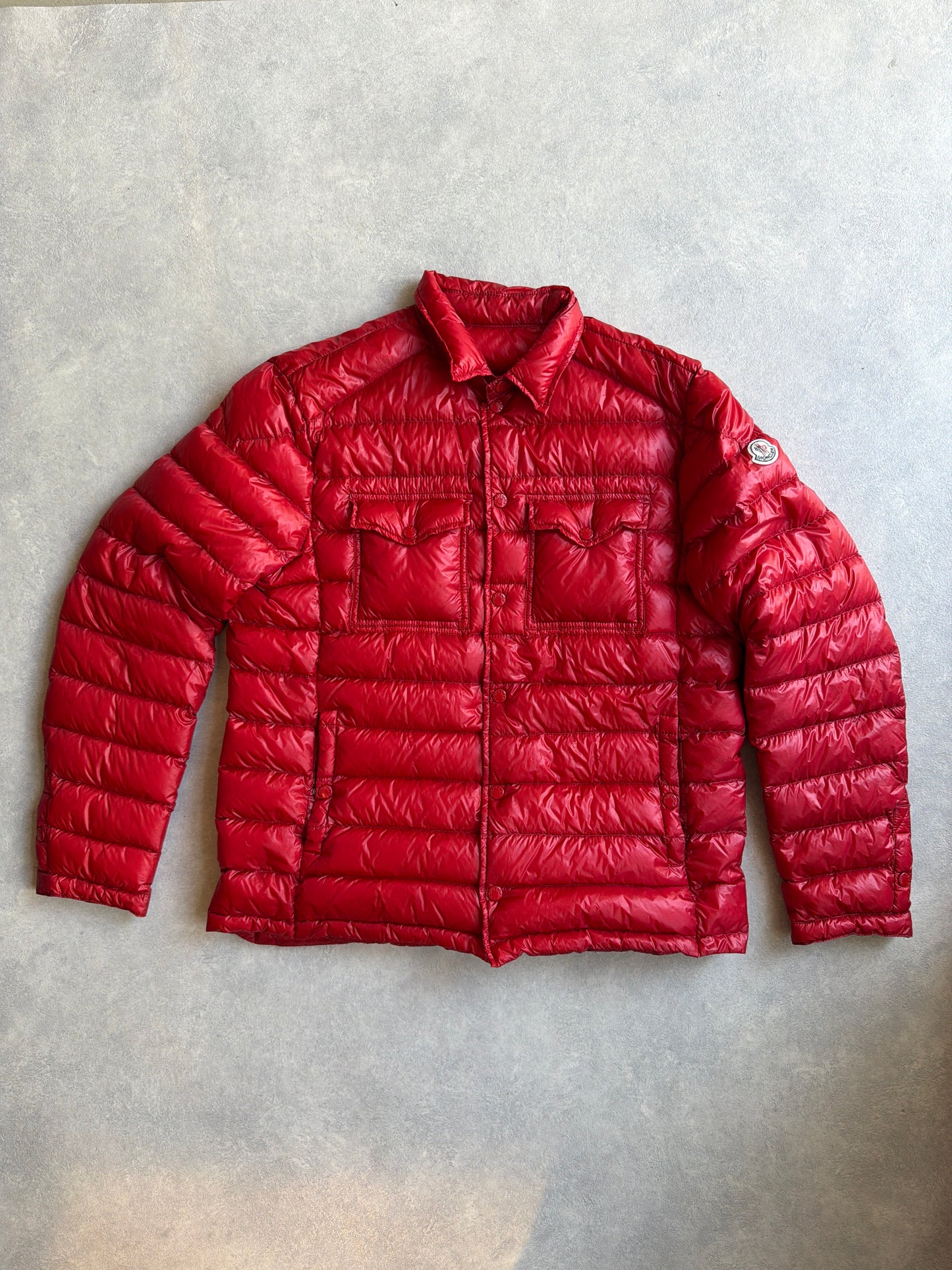 Moncler Gregoire Jacket Red XXL
