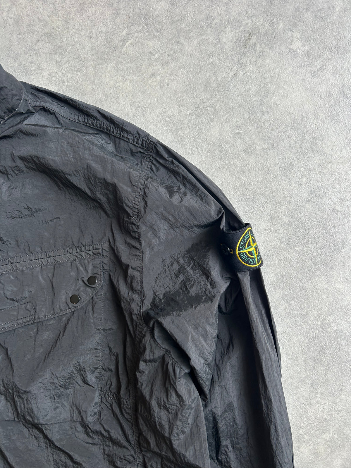 Stone Island Overshirt Half Zip Jacket XL