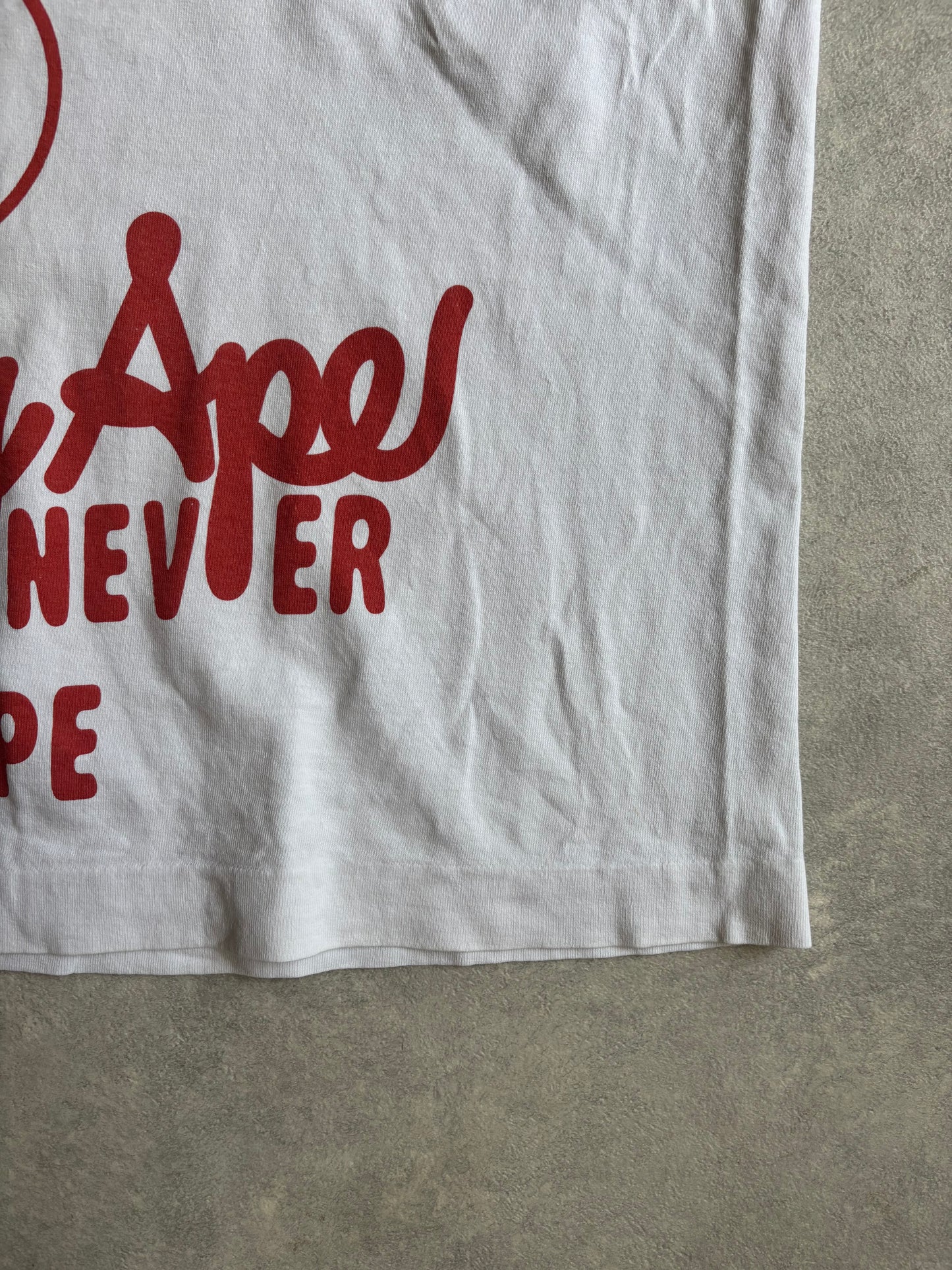 Bape "ASNKA" Tee White XL