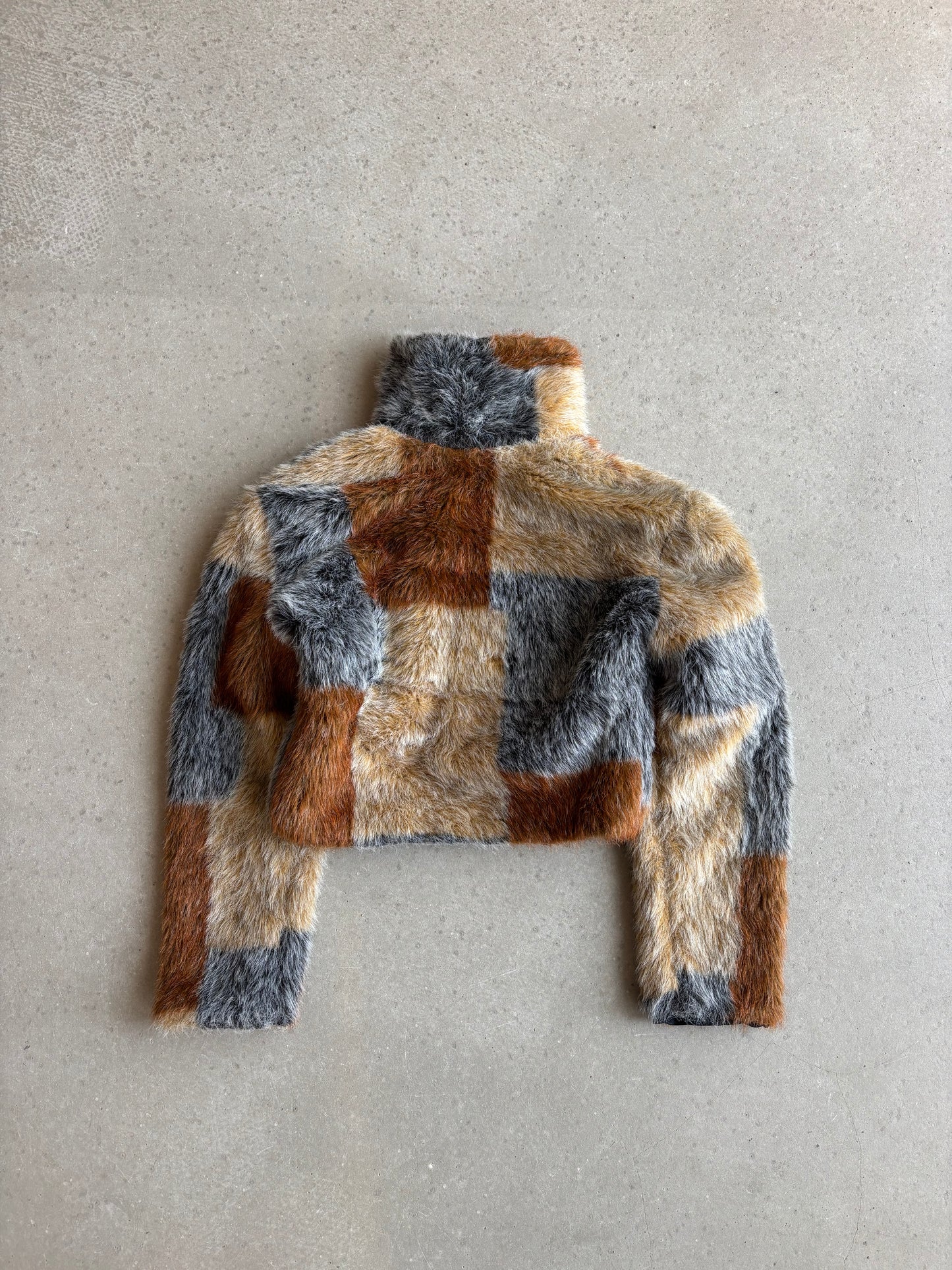 Vintage Orsay Cropped Fur Coat XS