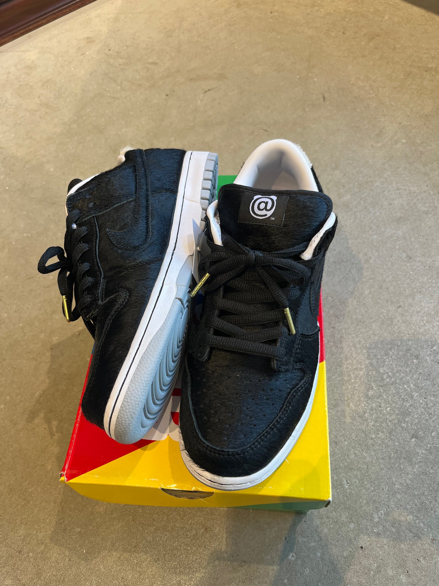 Nike SB Dunk Low Medicom Toy Black 42.5