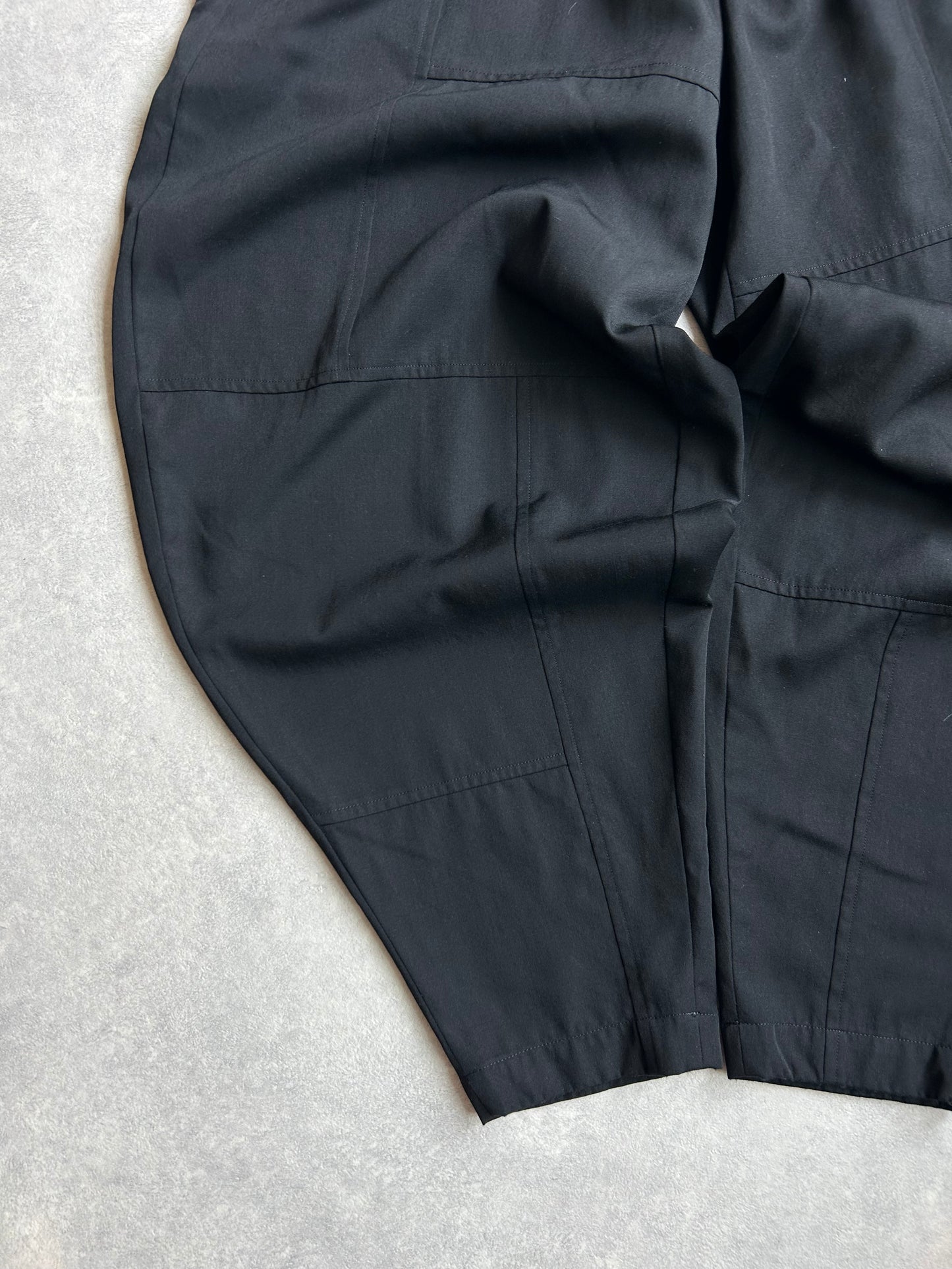 Comme Des Garcons Black Lightweight Balloon Pants Large