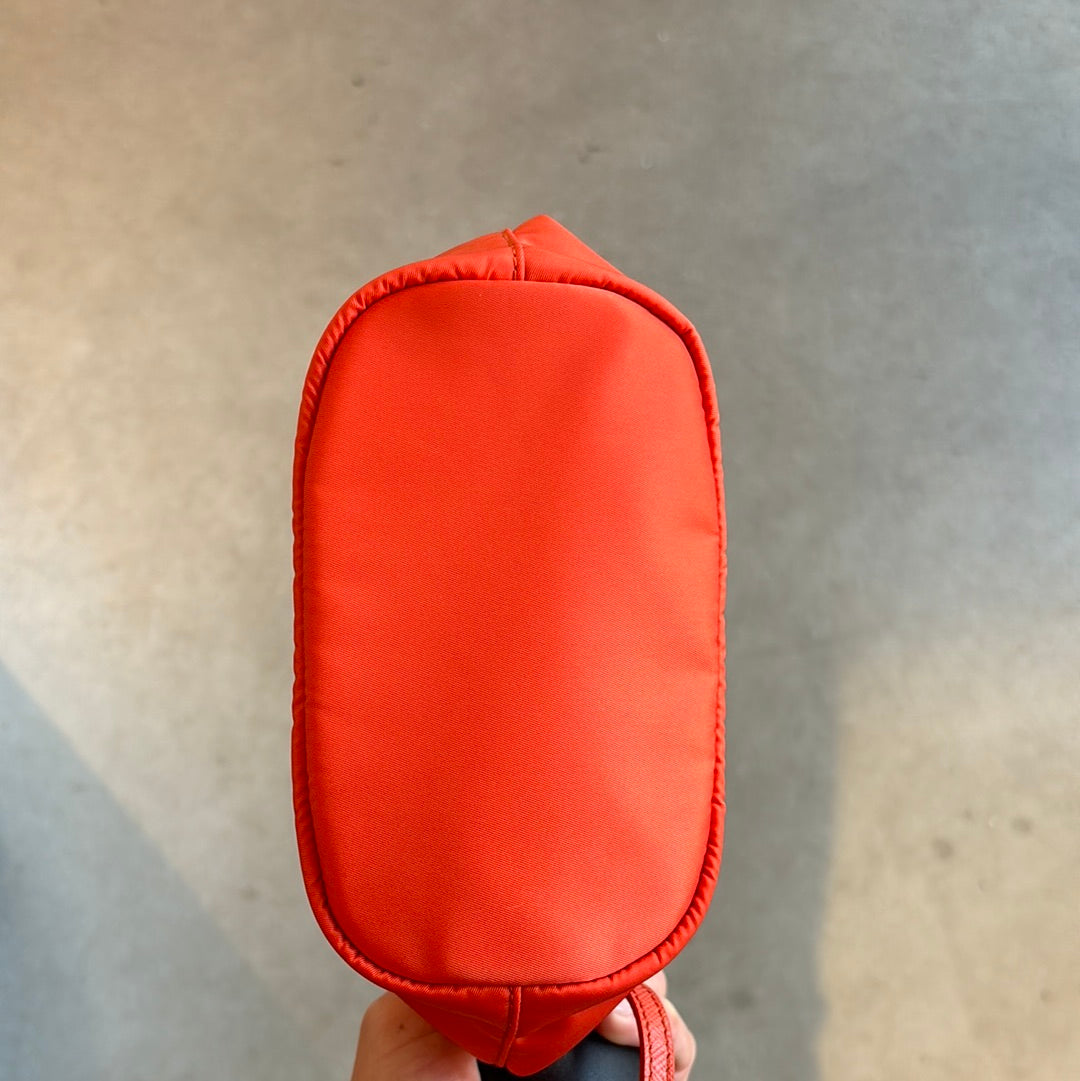 Prada Mini Re-Nylon Bucket Bag Orange