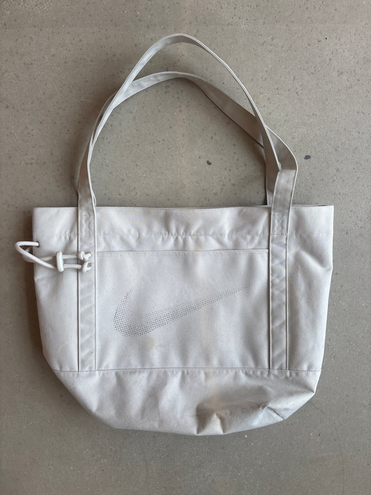 Nike x Stussy Cotton Tote Bag White