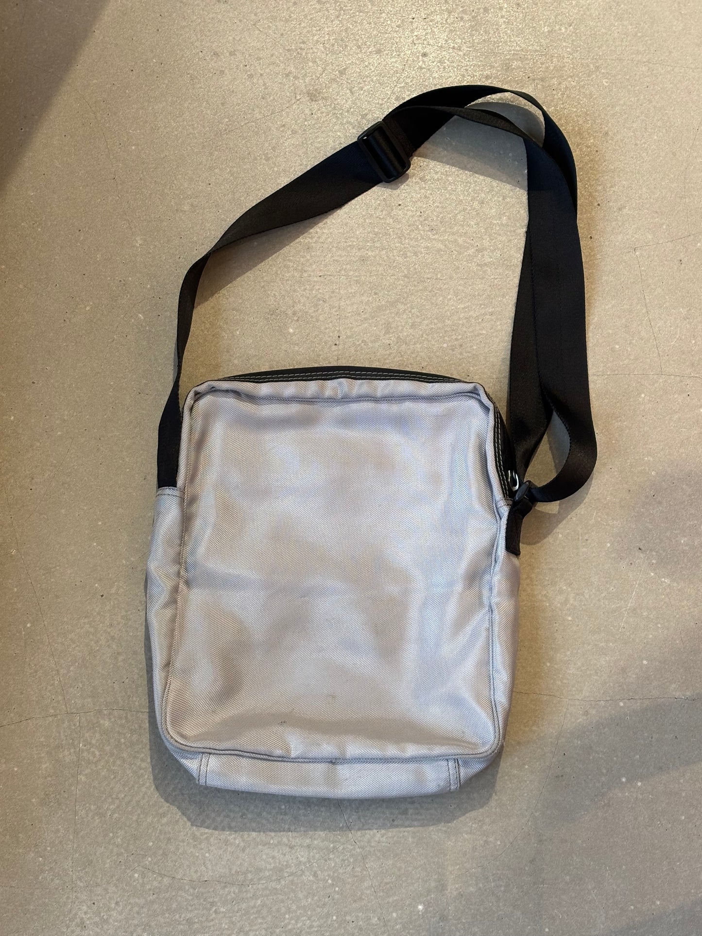 Diesel Silver Messenger Bag