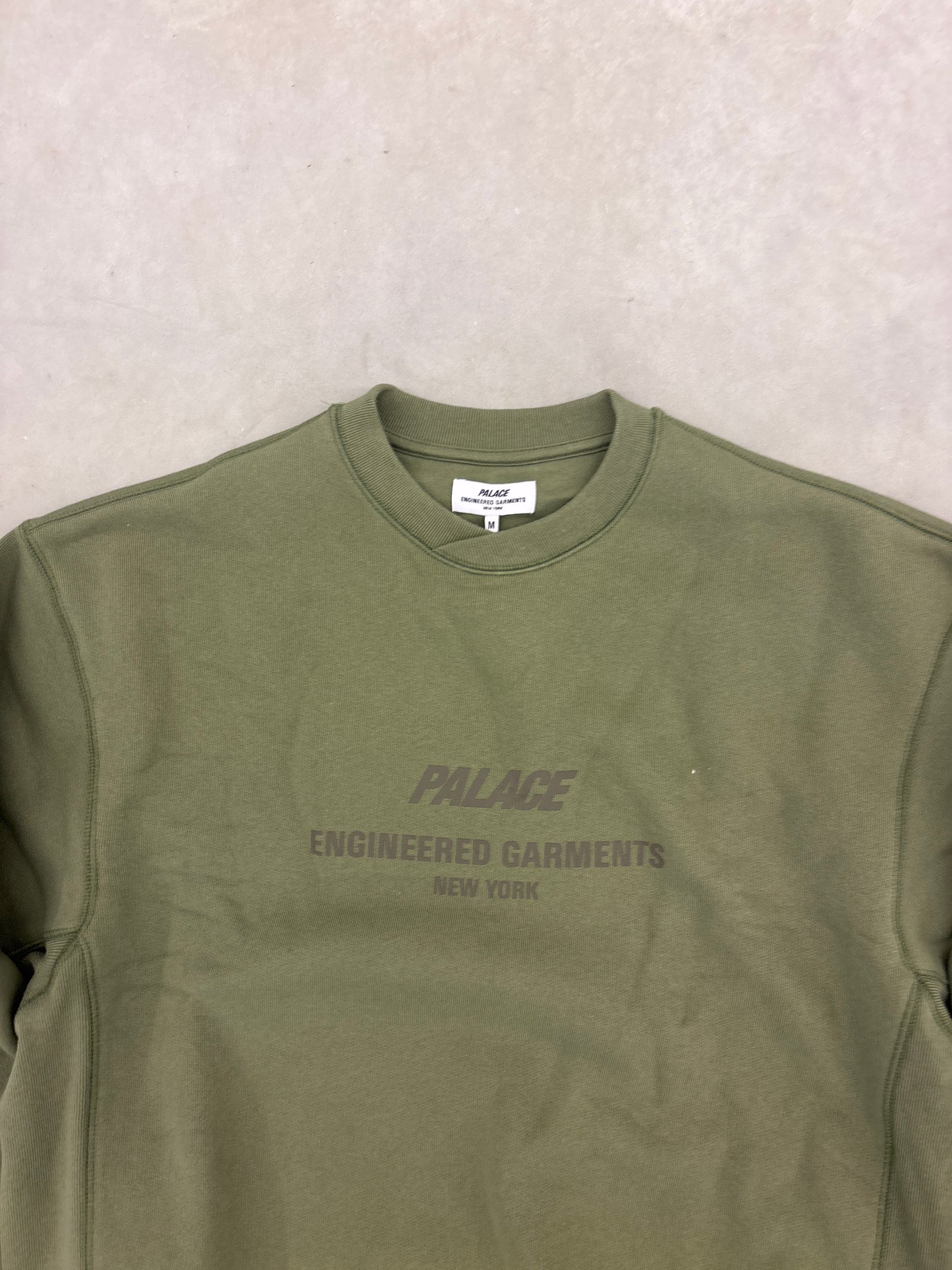 Palace Engineered Garments Crew Olive