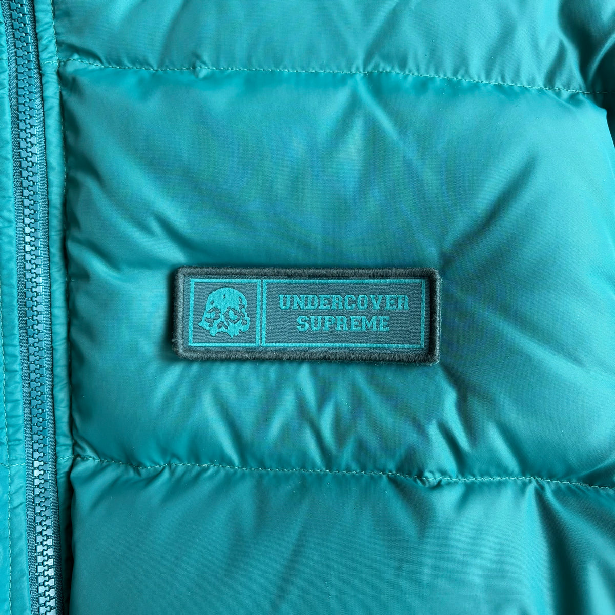 Supreme x UNDERCOVER Pufferjack Groen XL