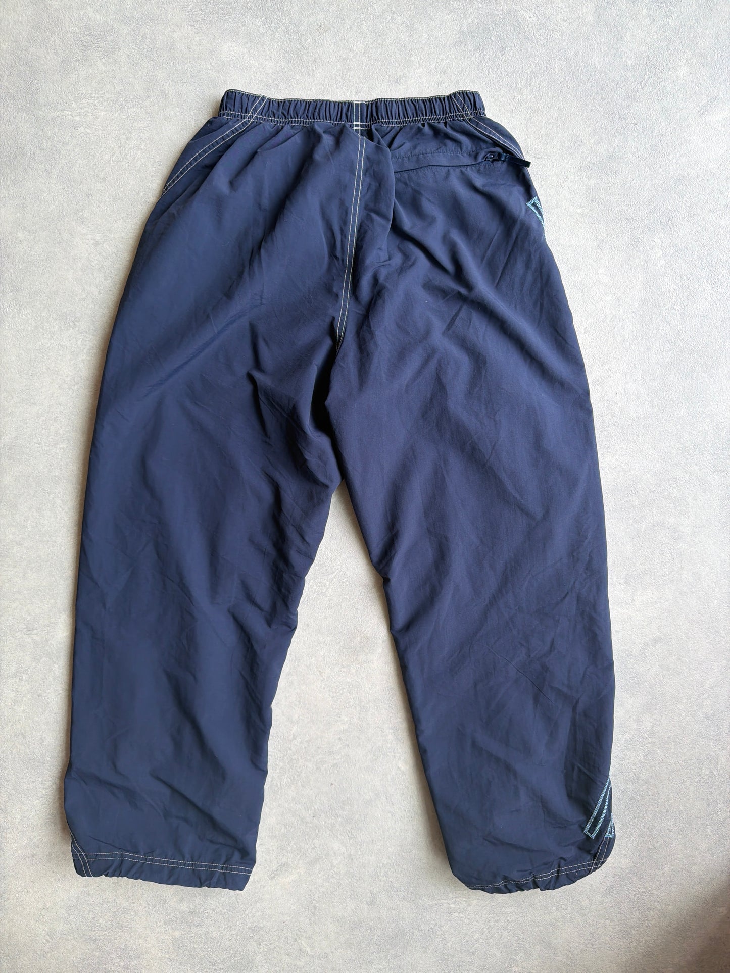 Supreme Spellout Embrodiered Track Pants Blue S