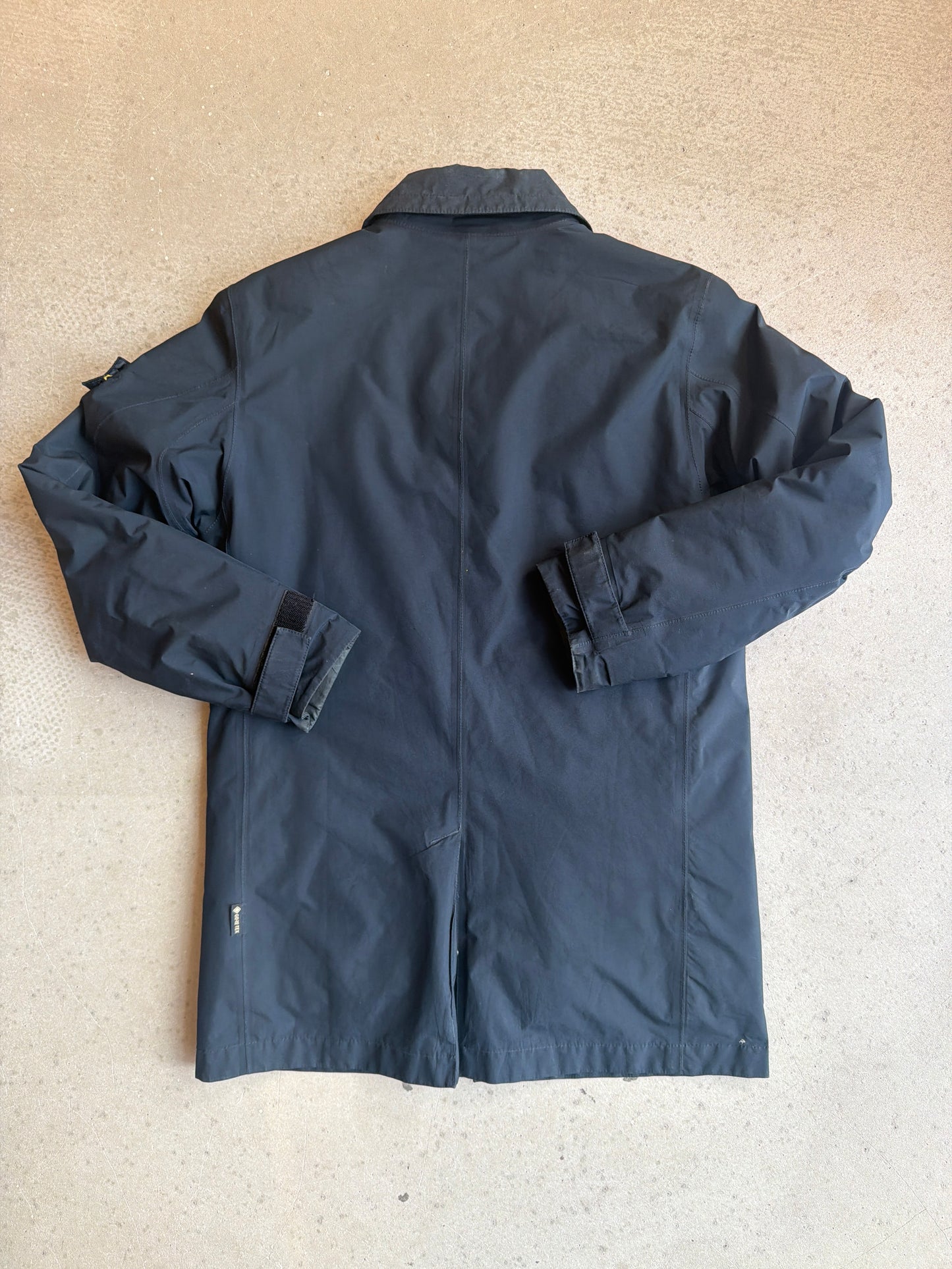 Stone Island Micro Twill Car Coat Gore-tex Navy  S