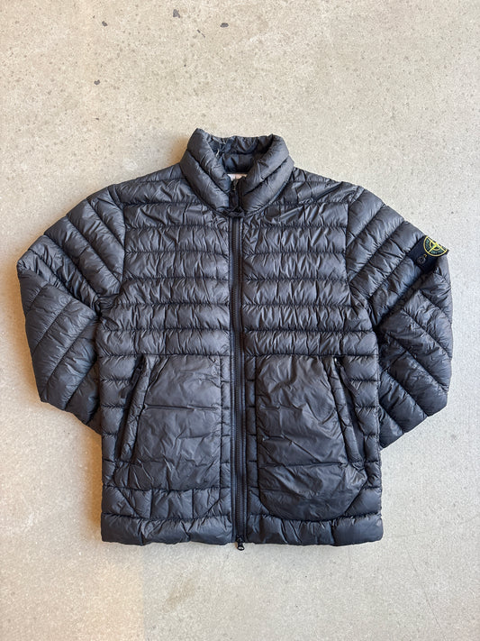 Stone Island Down Puffer Jacket Black Small