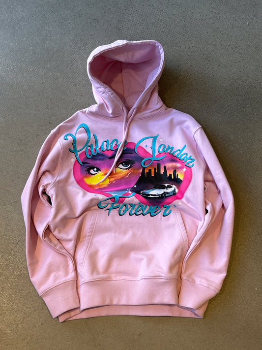 Palace Forever Hoodie Pink L