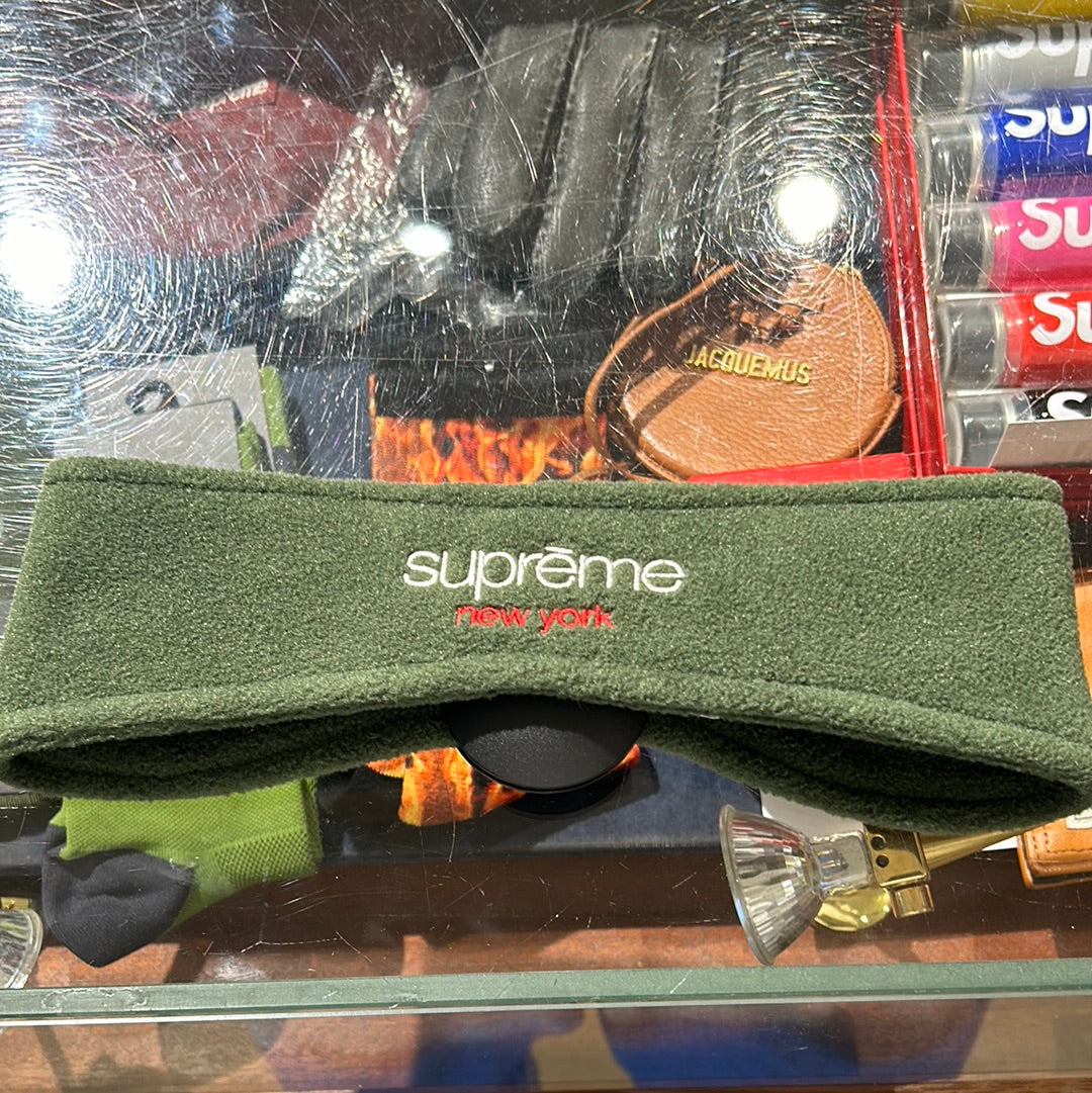 Supreme Polartec Headband Green