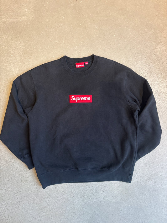 Supreme Box Logo FW 22 Crewneck Black Large