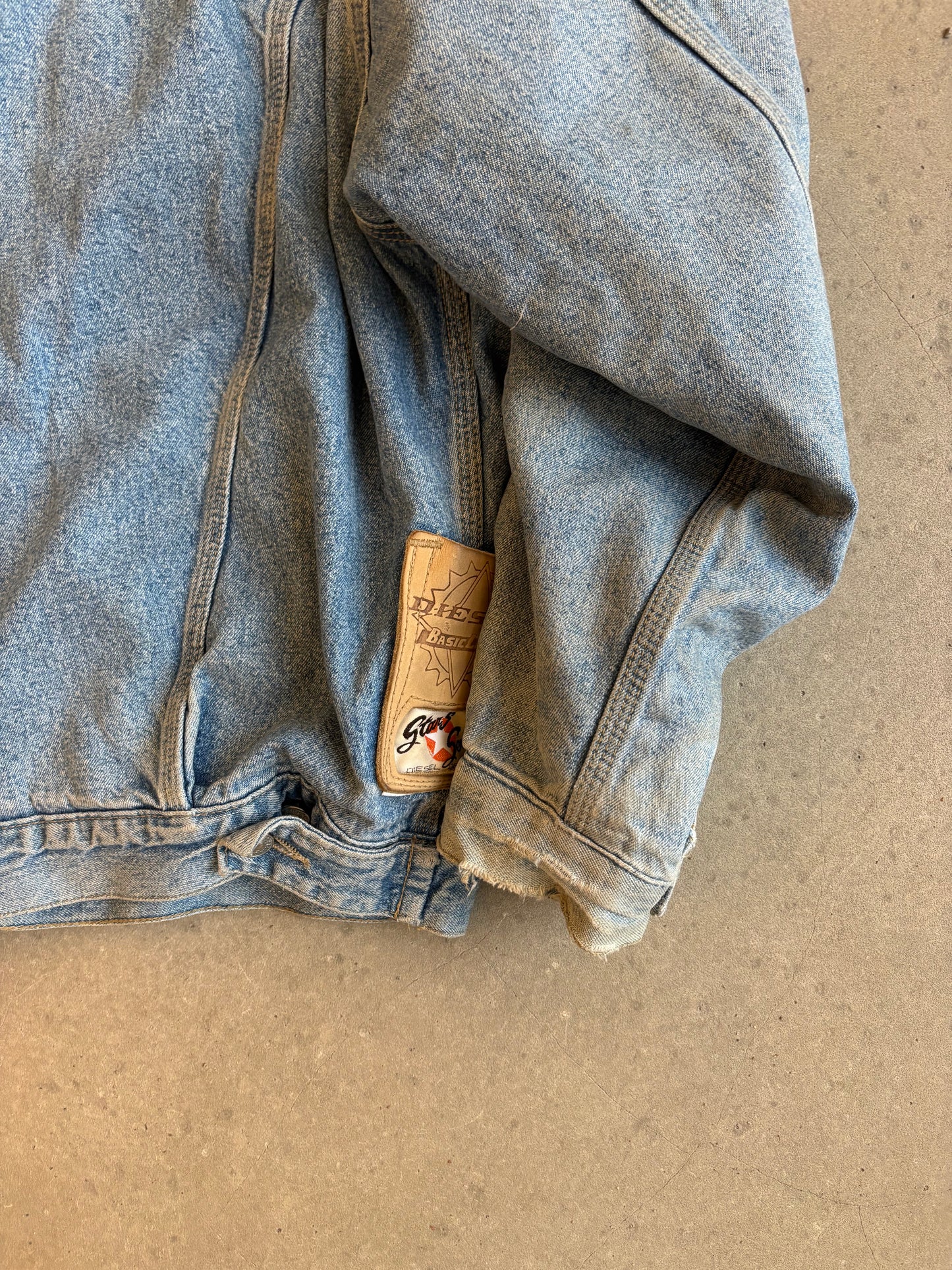 Diesel Double Lined Denim Jacket Large