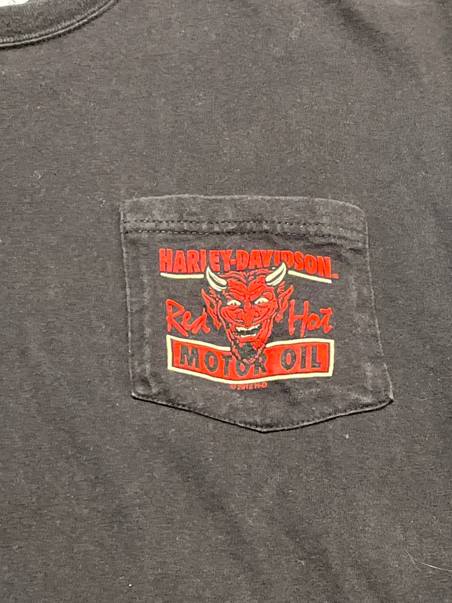 Harley Davidson Red Hot Tee Black XL