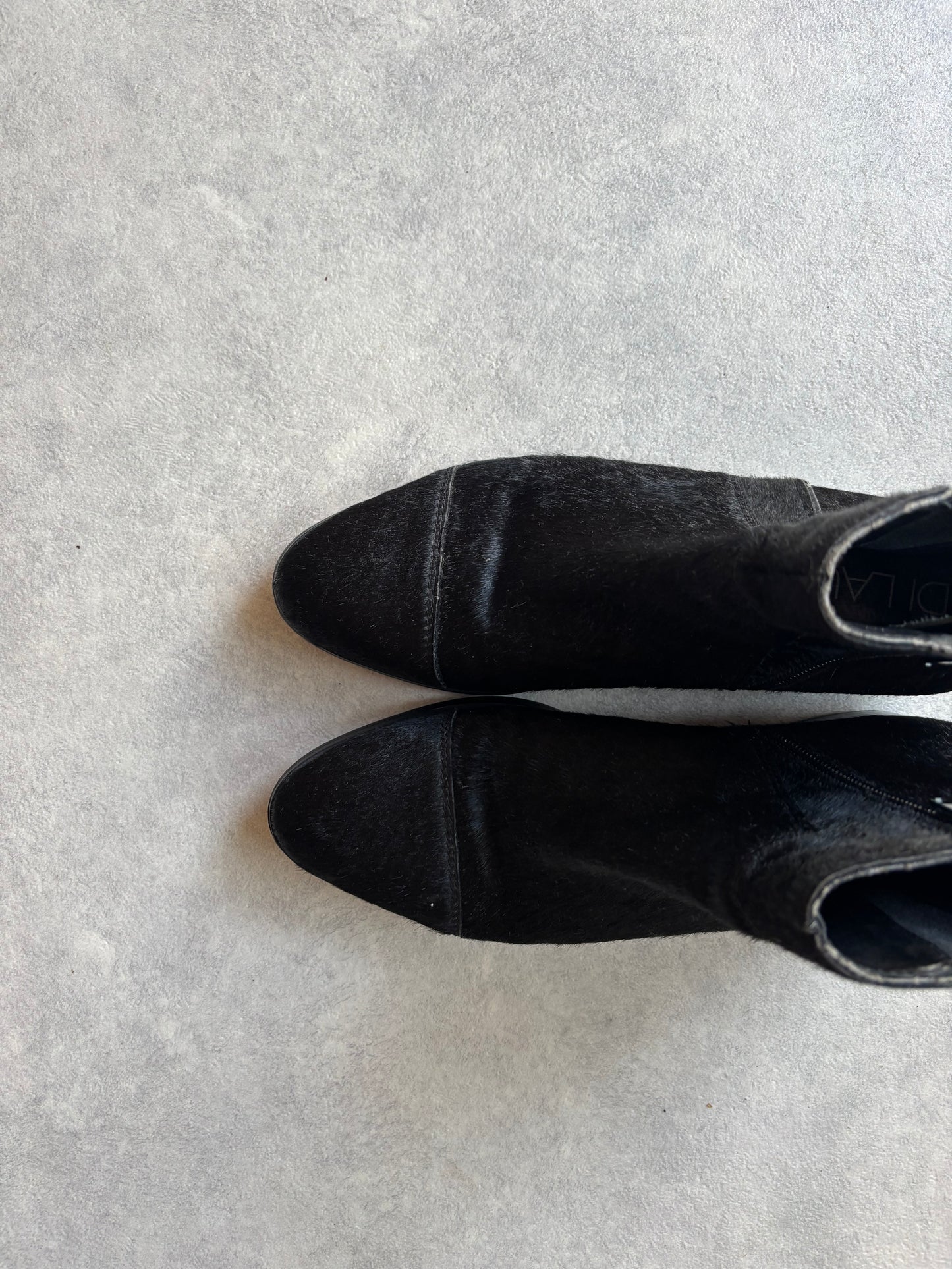 Di Lauro Pony Hair Boots Black 38