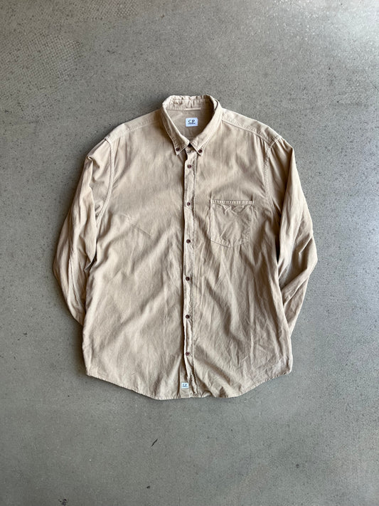 CP Company Corduroy Shirt Beige XXL