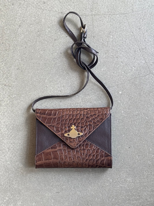 Vivienne Westwood Clutch Bag Brown