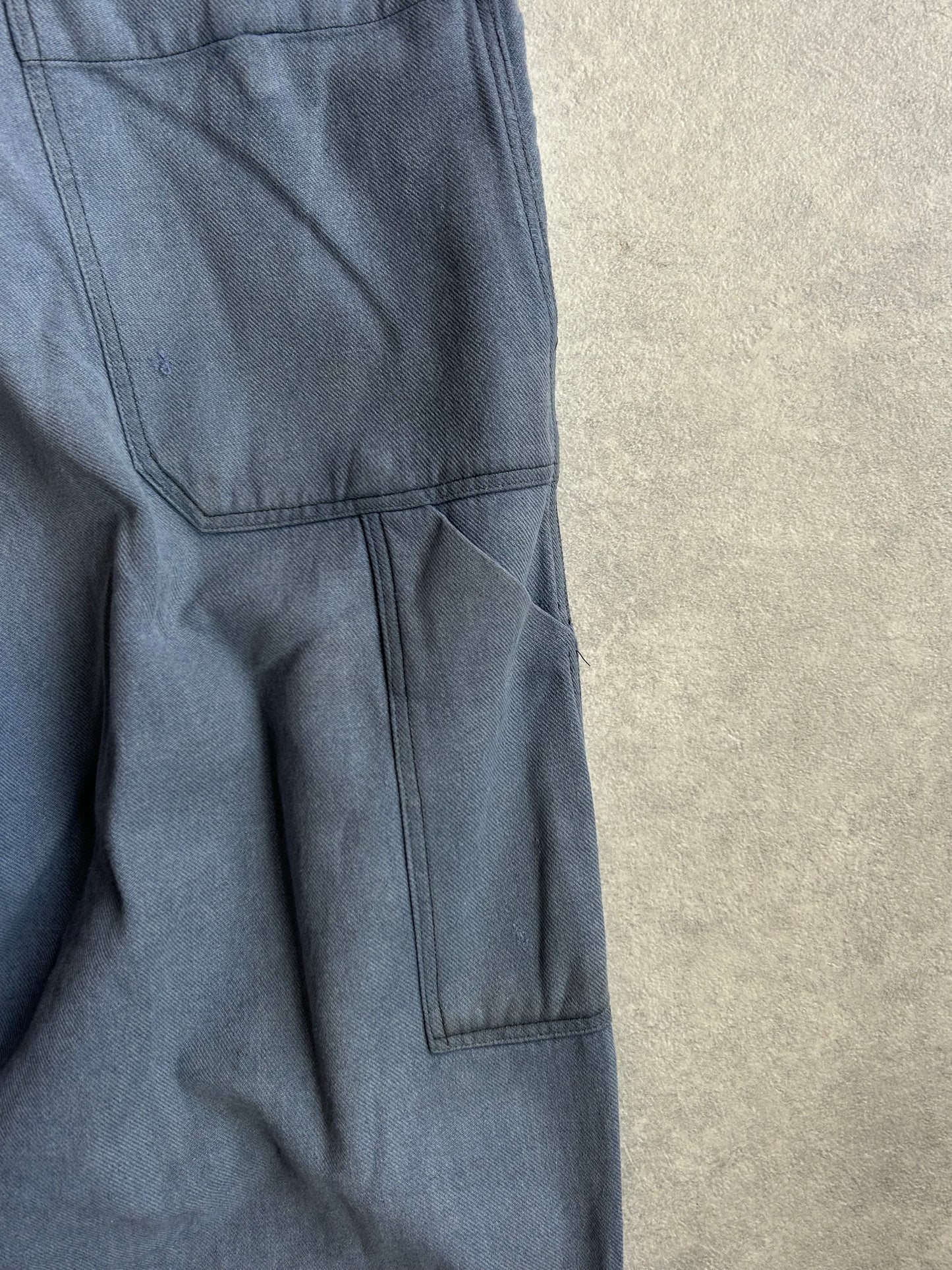 Kapital Patchwork Cotton Chino Blue 52