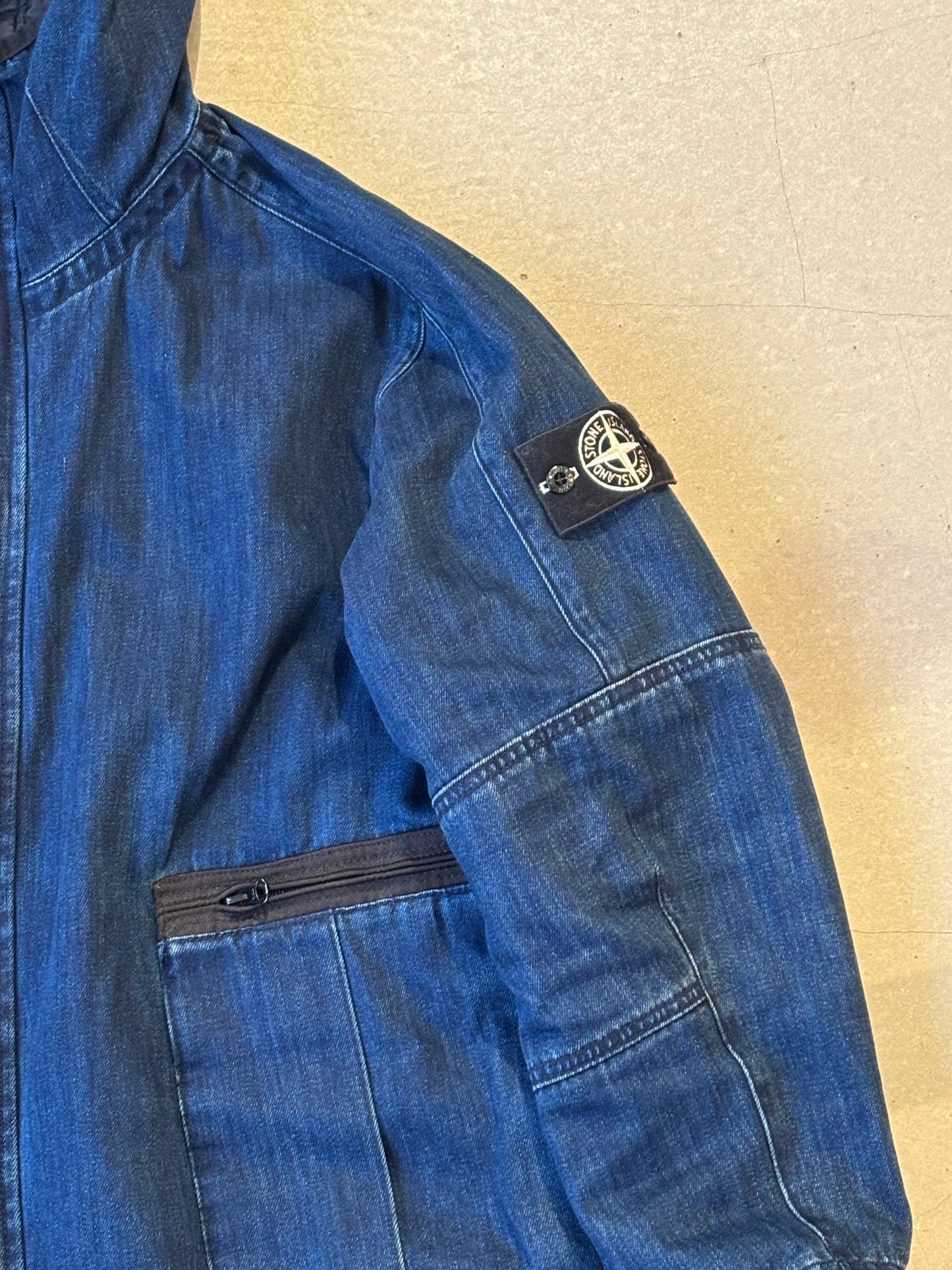 Stone Island Polypropylene Denim Jacket XXL