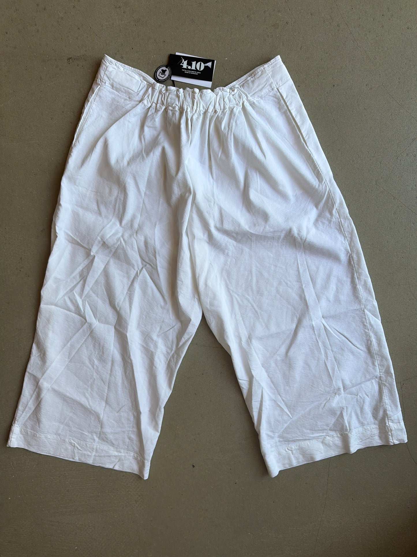 4.10 Pants White Size Large