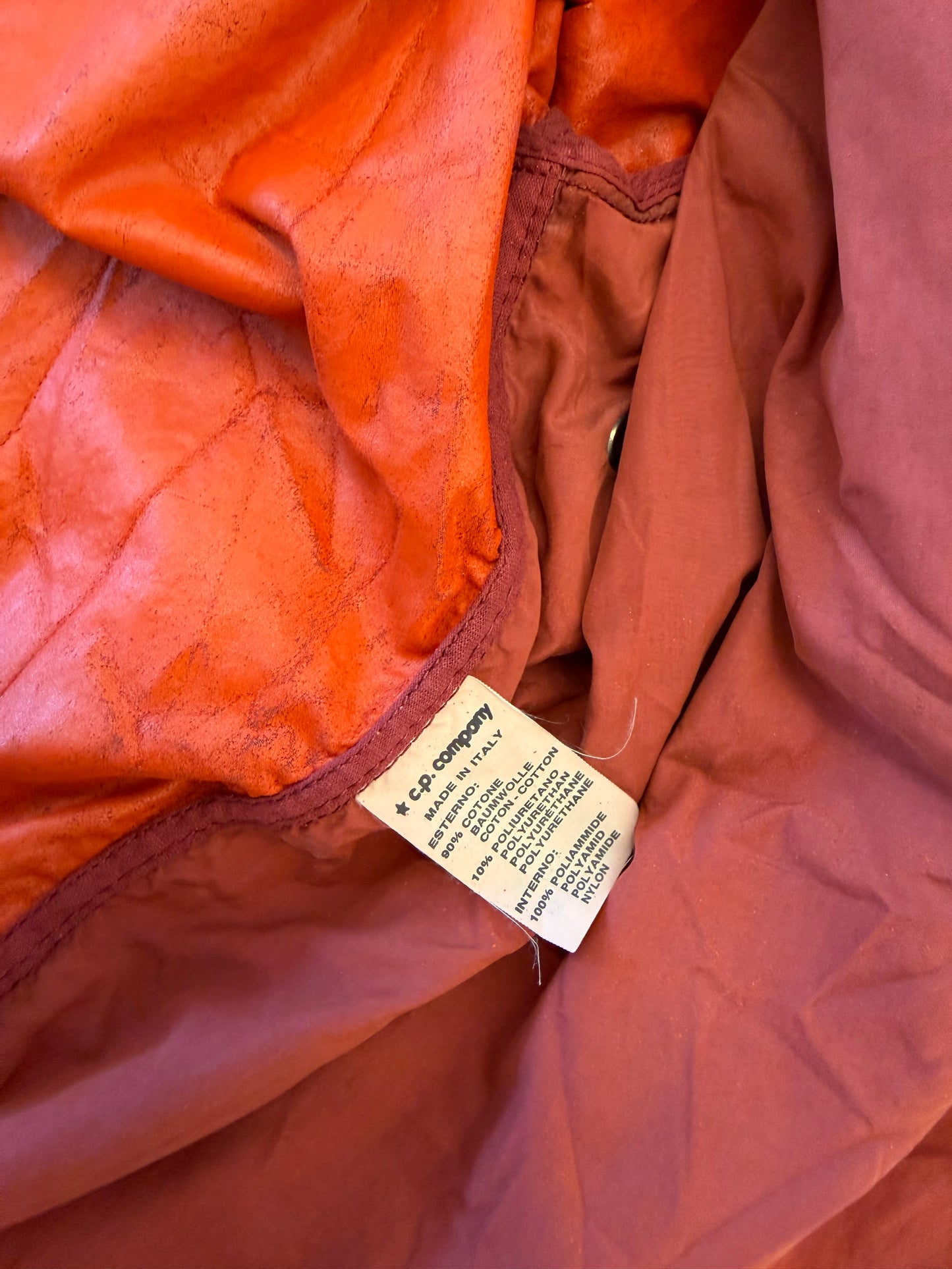 Boneville Red Hooded Deck Jacket Size 48 (M)