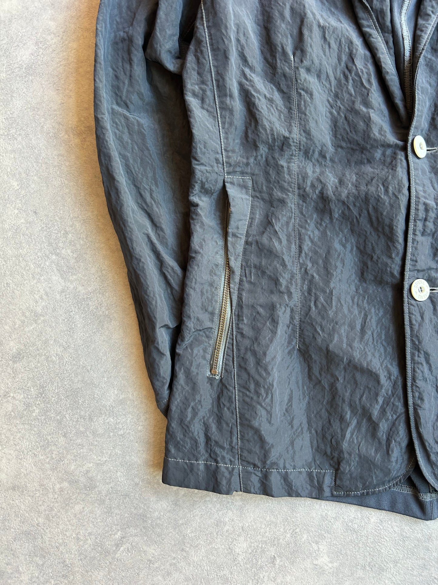 Stone Island Grey Shadow Blazer Medium