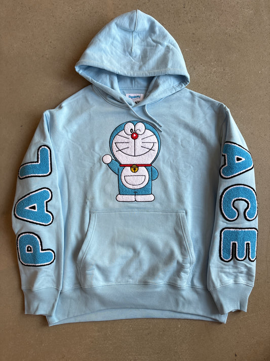 Palace x Doraemon Hood Blue