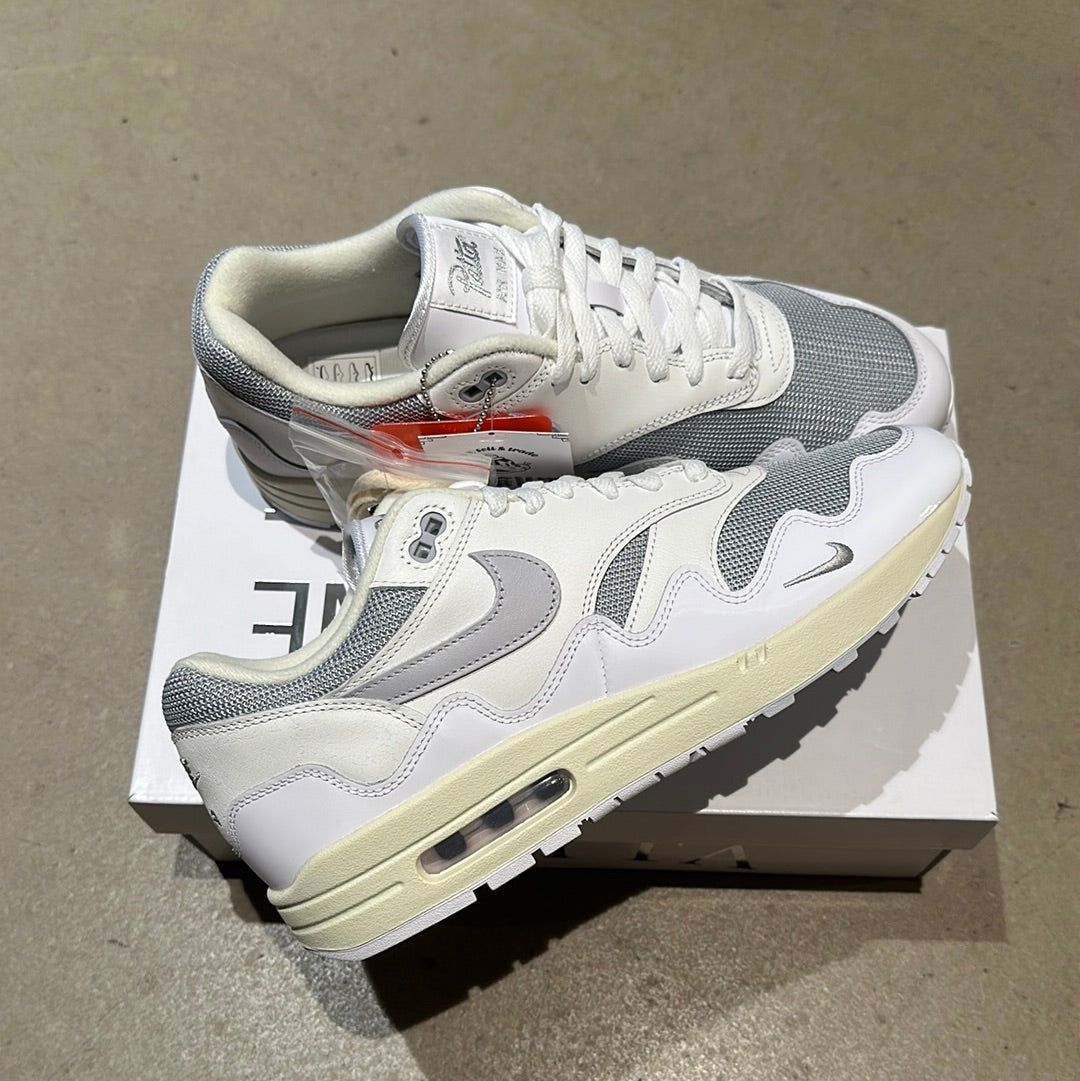 Nike Air Max 1 x Patta Wave White 45