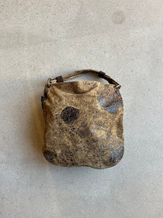 Bali Balo Paris Animal Print Tote Bag Brown