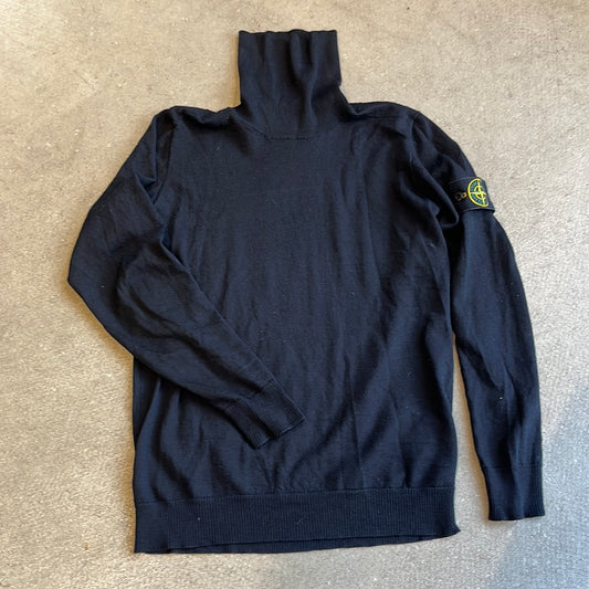 Stone Island Turtle Neck Knit Black L