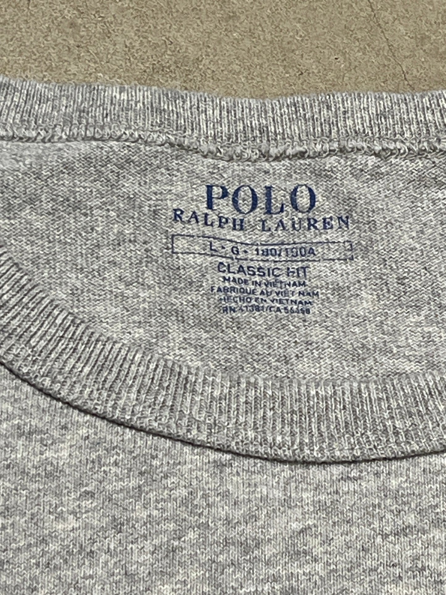 Polo Ralph Lauren Crewneck Grey L