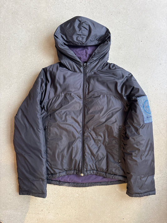 Stone Island Denims "Reversible" Down Puffer Jacket Black M