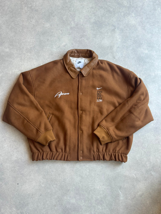 Nike Solo Swoosh Varsity Jacket Size XL