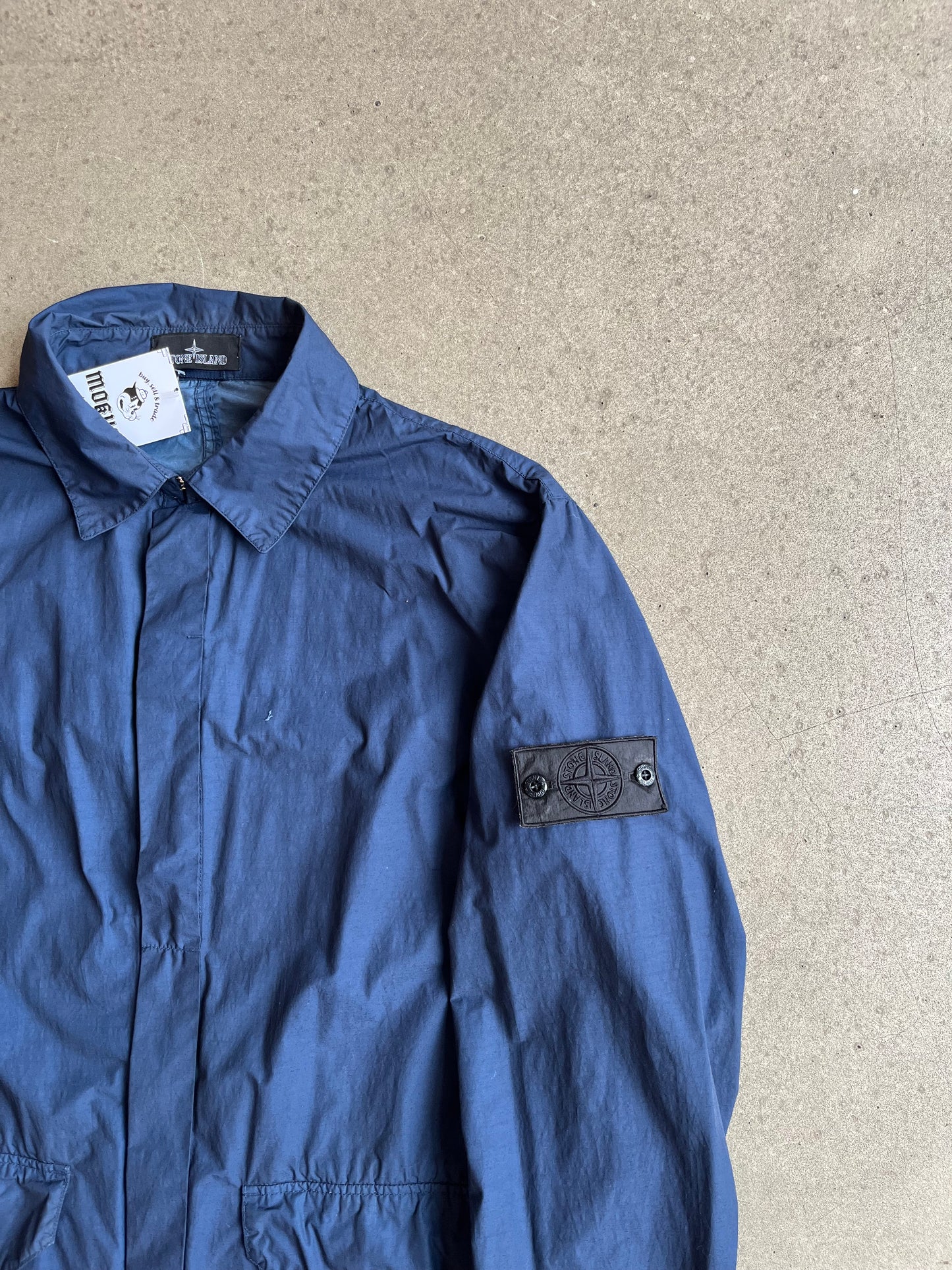 Stone Island Shadow Project Naslan Light Watro Jacket Blue XL