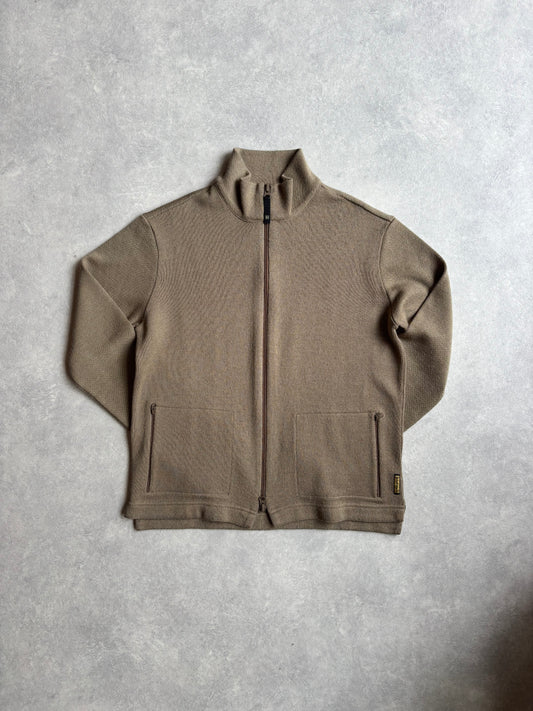 Armani Knitted Zip-up Cardigan M