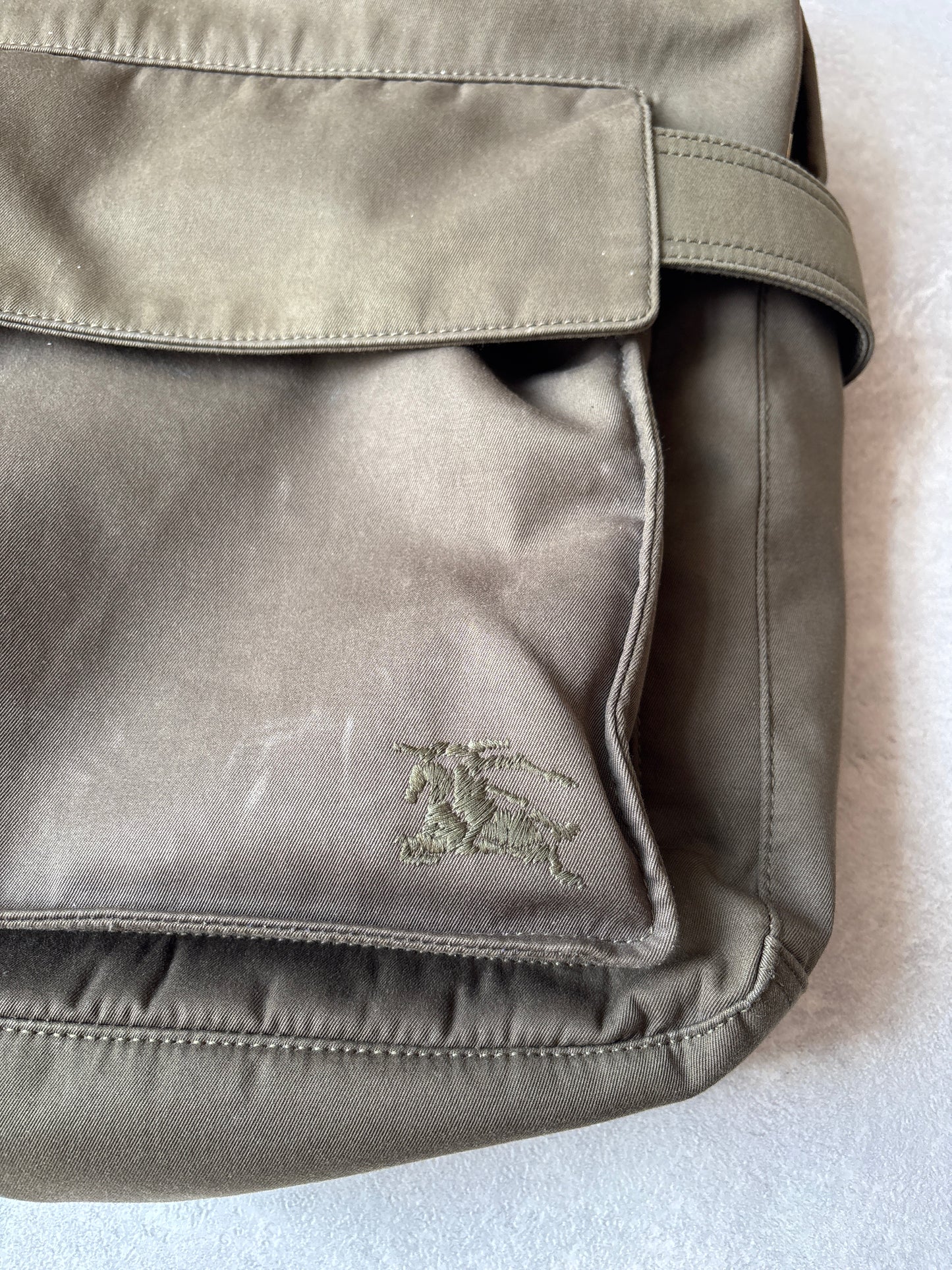 Burberry Olive Trench Backpack