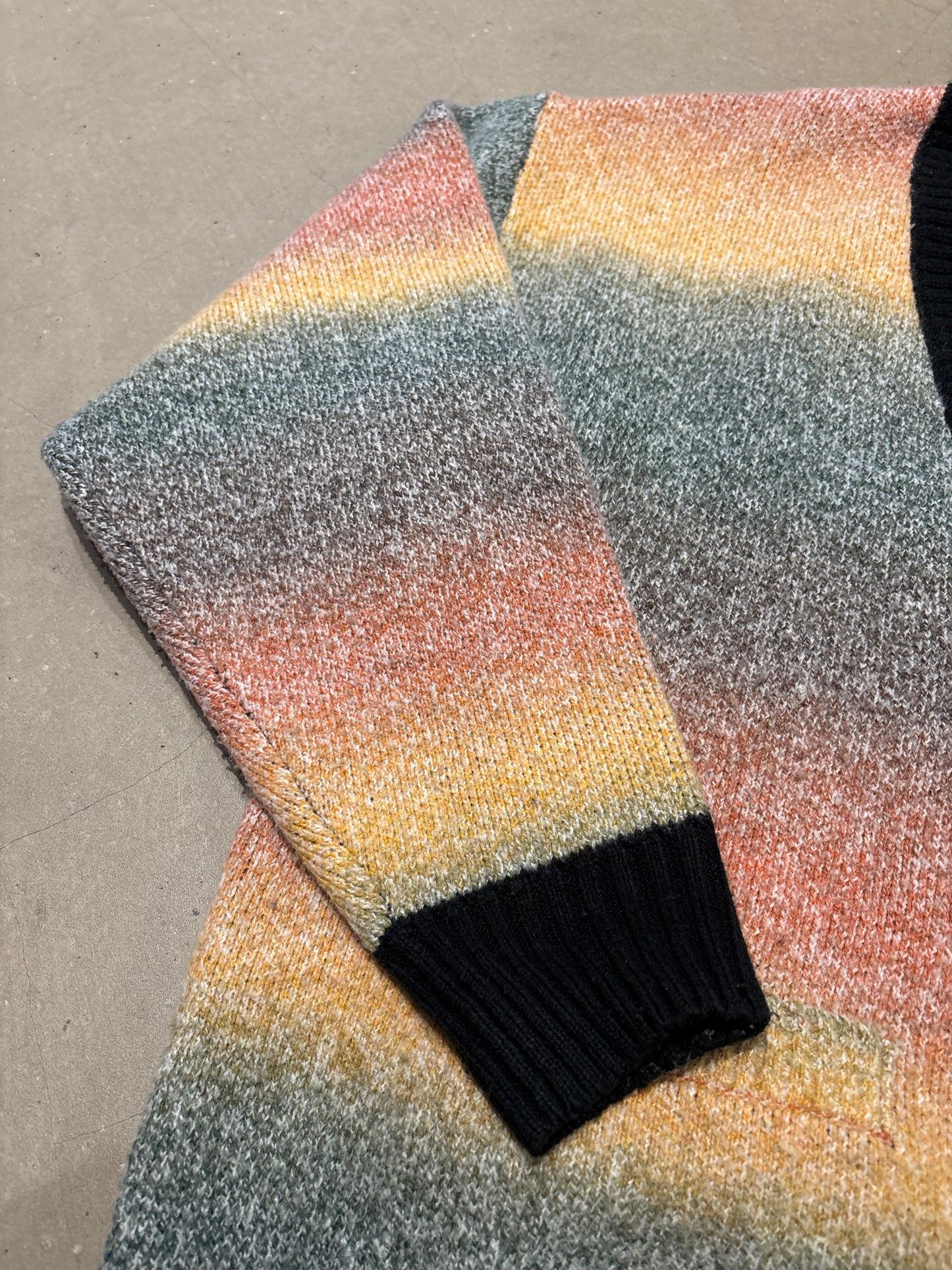 Patta Space Dye Knitted Cardigan Multi L