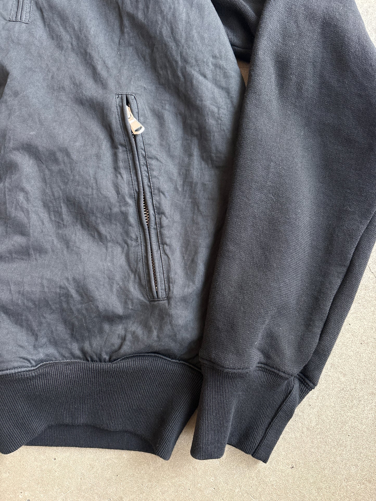 Vintage CP Company Hooded Exploder Bomber Black Large