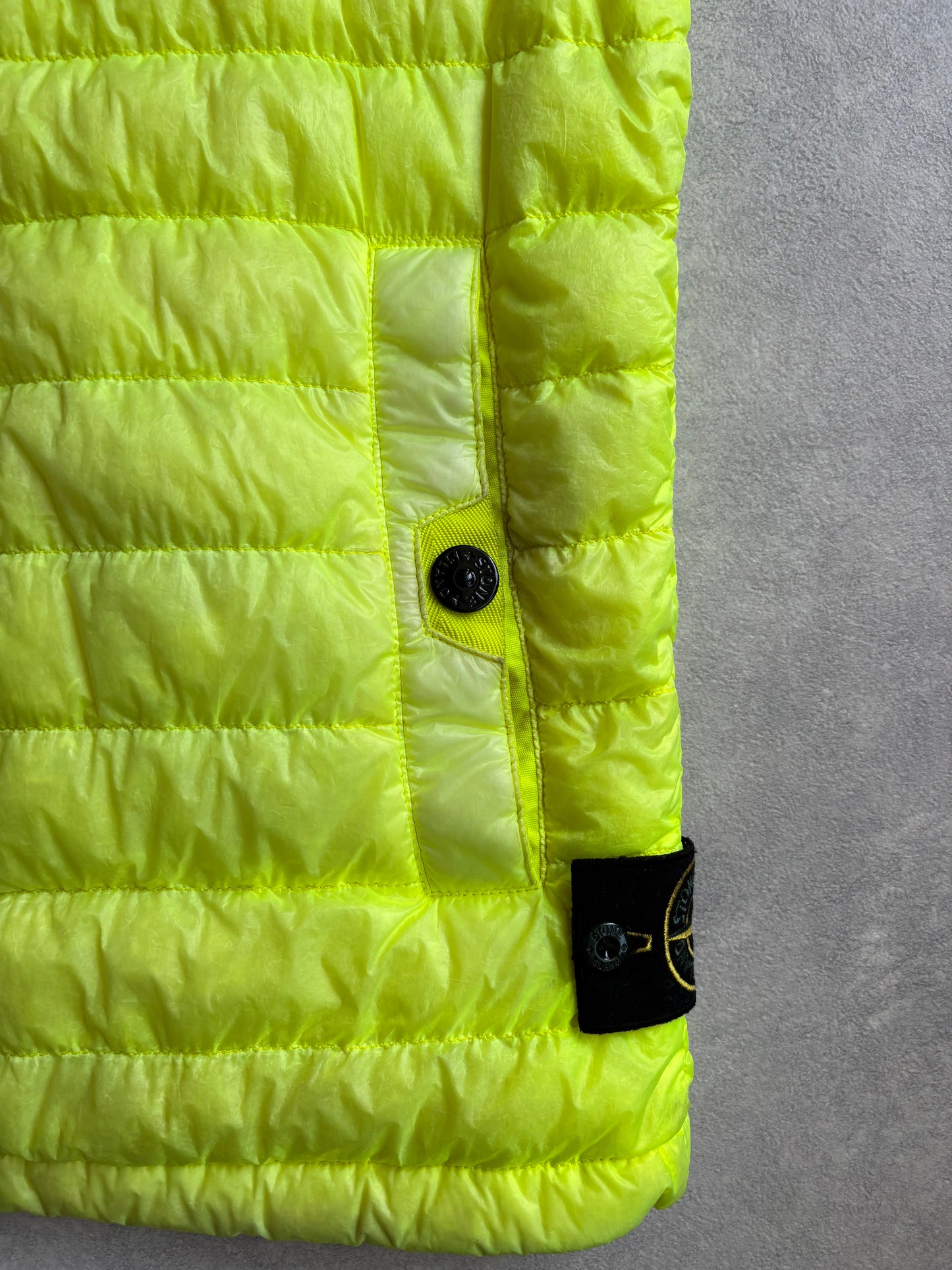 Stone Island Garment Dyed Micro Yarn Down S