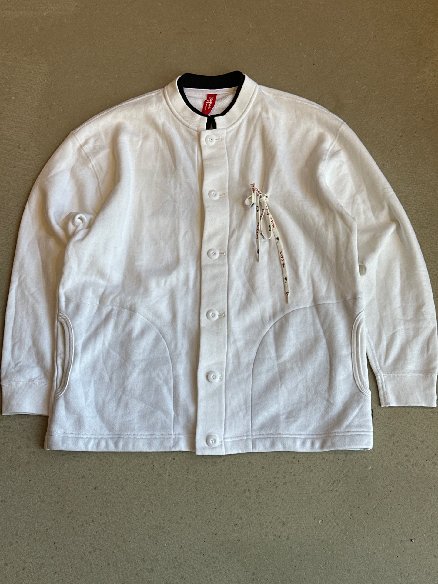 Patta x Loopwheeler Sweatshirt Cardigan L