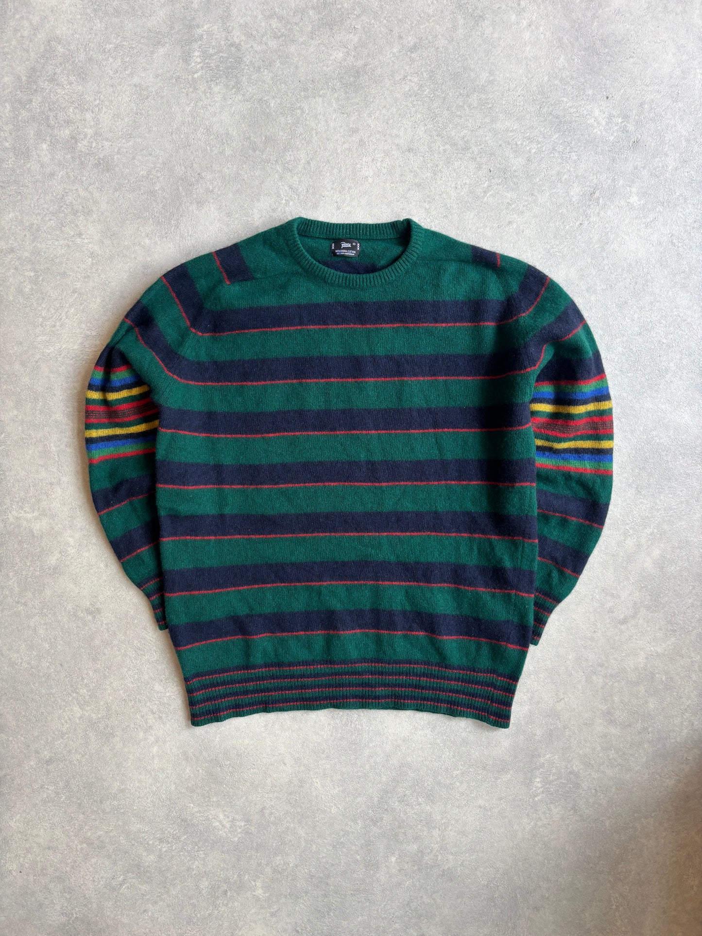 Patta Wool Sweater Stripes XL